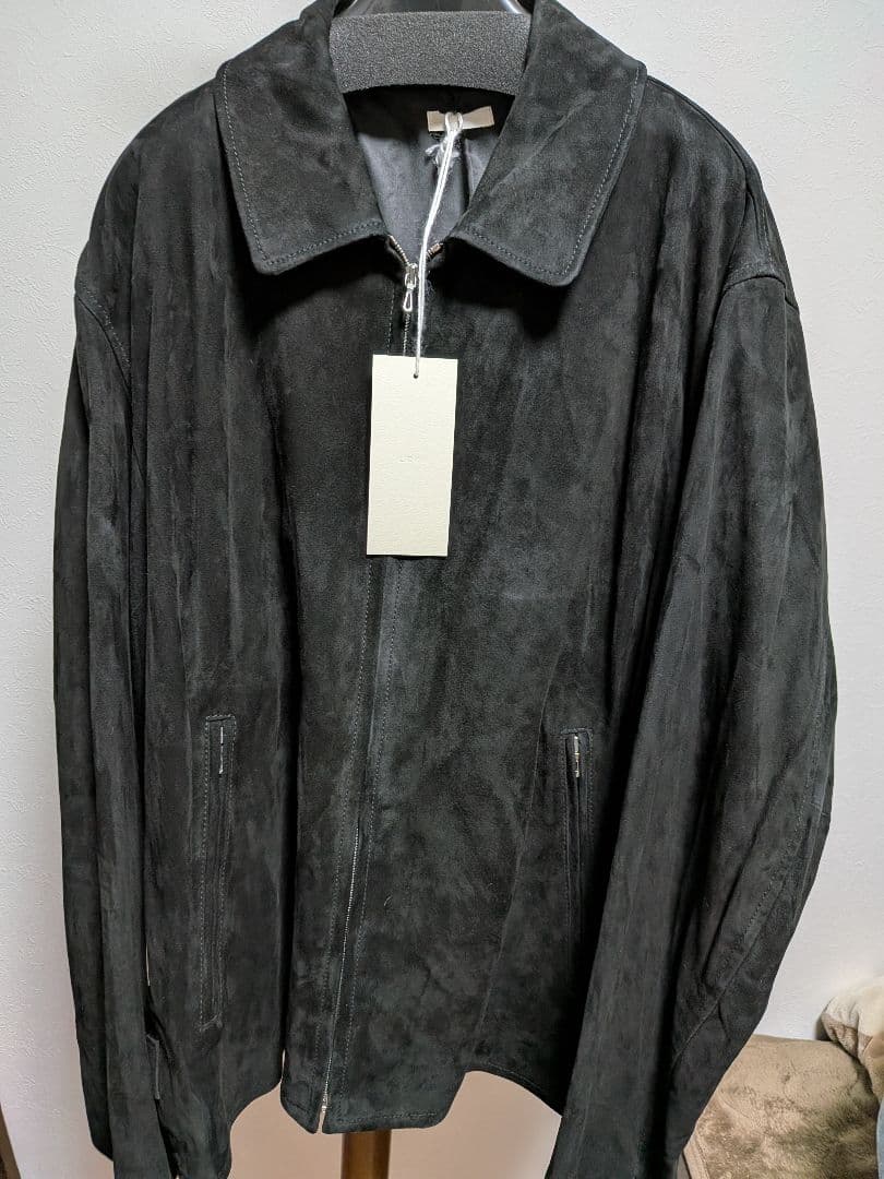 ジャケット・アウター LIDNM SUPER SOFT SHEEP SUEDE ZIP M