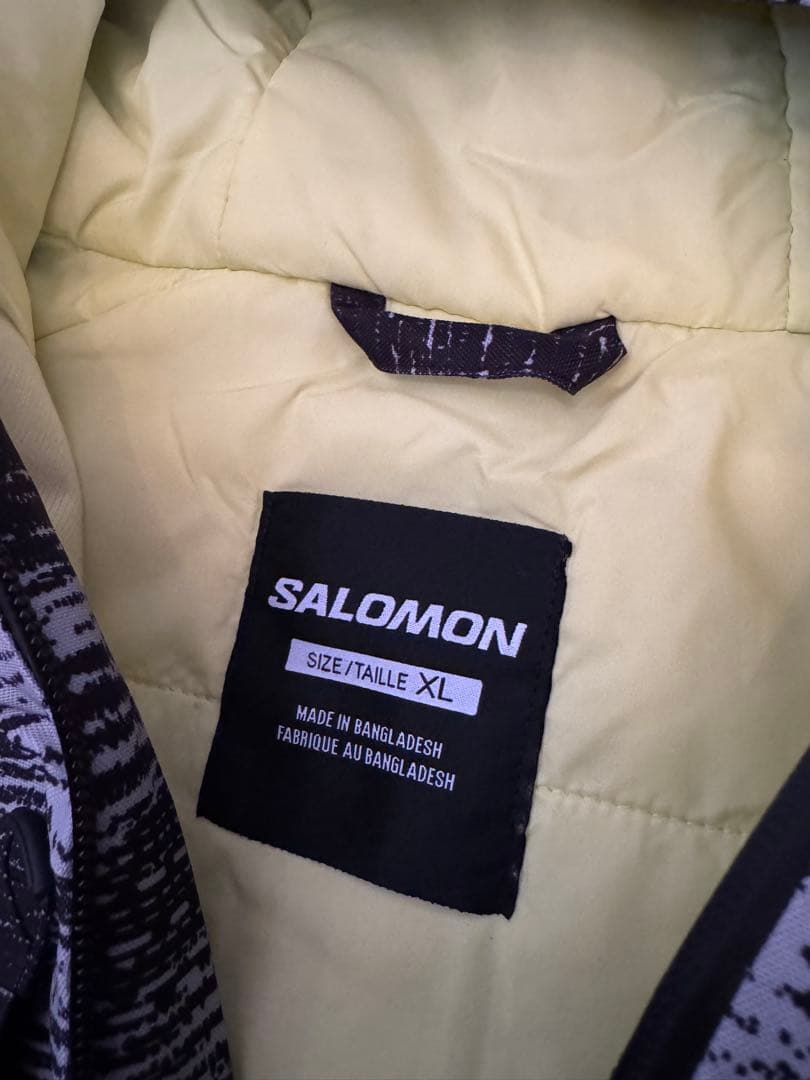 SALOMON 迷彩スノーボードウェア XL 【ほぼ新品】