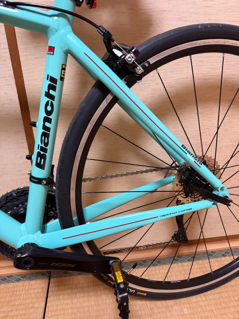 最終値下げ　早期販売したいです　Bianchi BERGAMO フレーム50cm