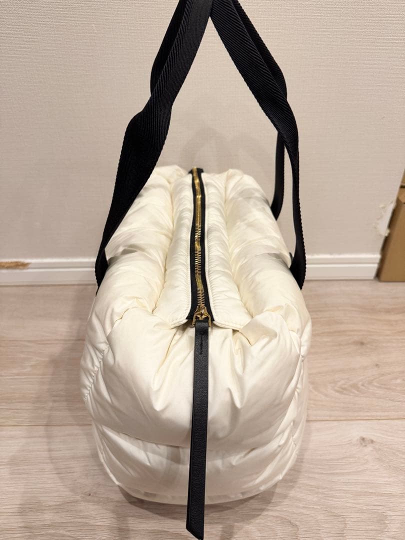 MONCLER モンクレール CARADOC ダウン トートバッグ 白 ホワイト