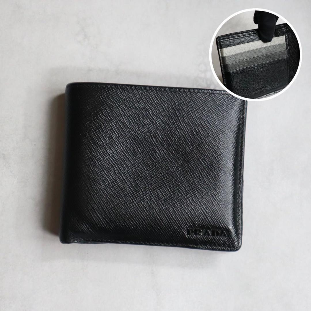 PRADA プラダ / サフィアーノマルチカラーウォレット 二つ折り財布