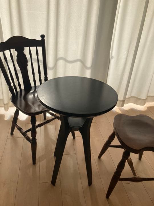 最終お値下げ★飛騨産業　カフェテーブル　花台他