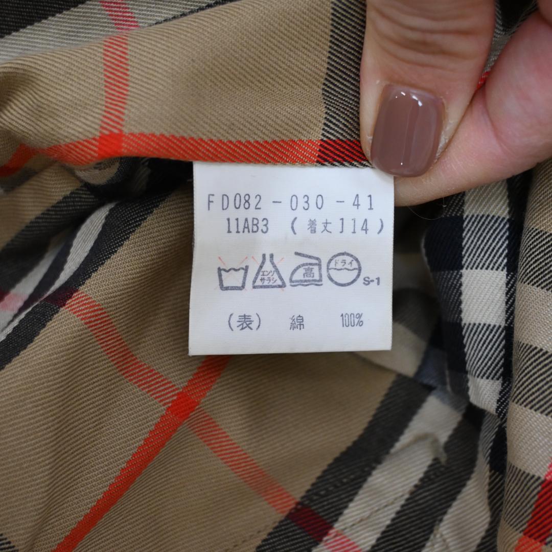 47135★バーバリーズ トレンチコート ノバチェック ノヴァチェック
