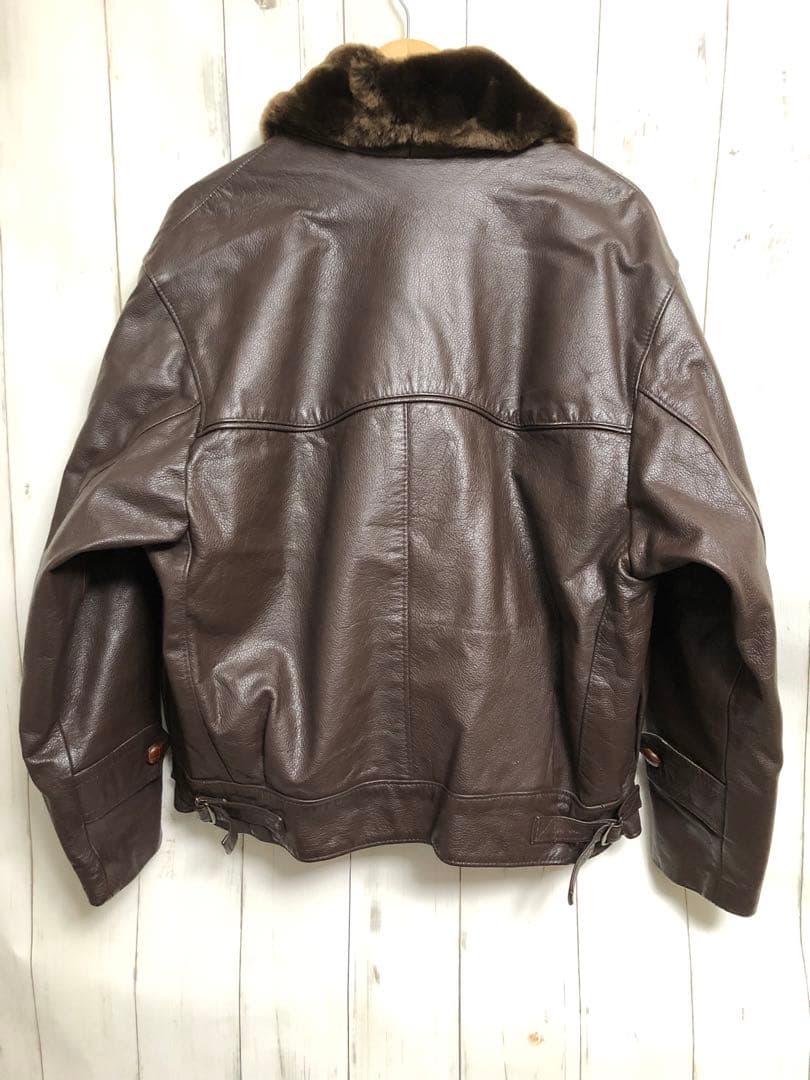 90s ERIKSON'S エリクソンズ レザージャケット フランス製