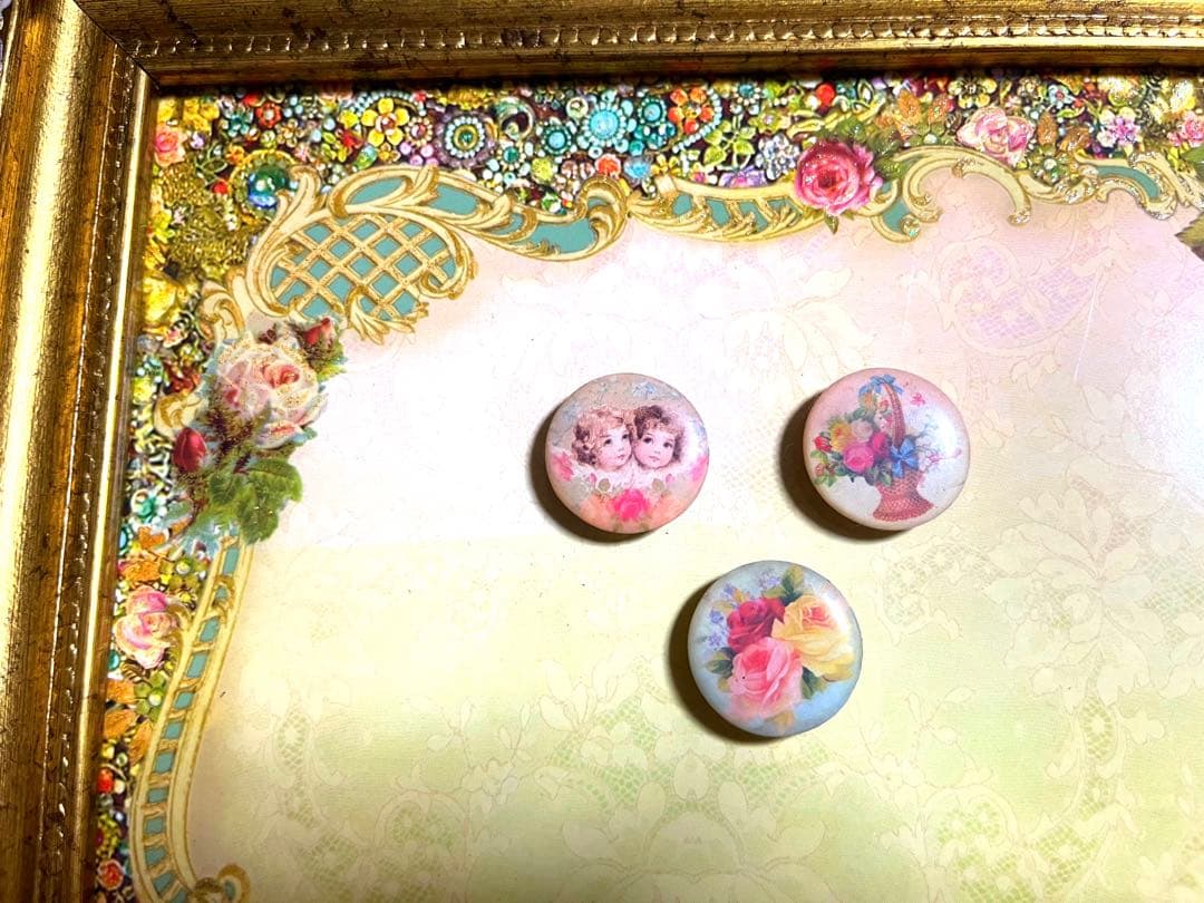 新品　ミハエルネグリン　マグネットボード　マグネット×３個付き　ロココ