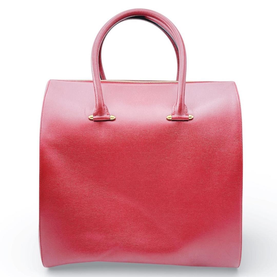 Cartier カルティエ マストライン ボストンバッグ レザー ボルドー