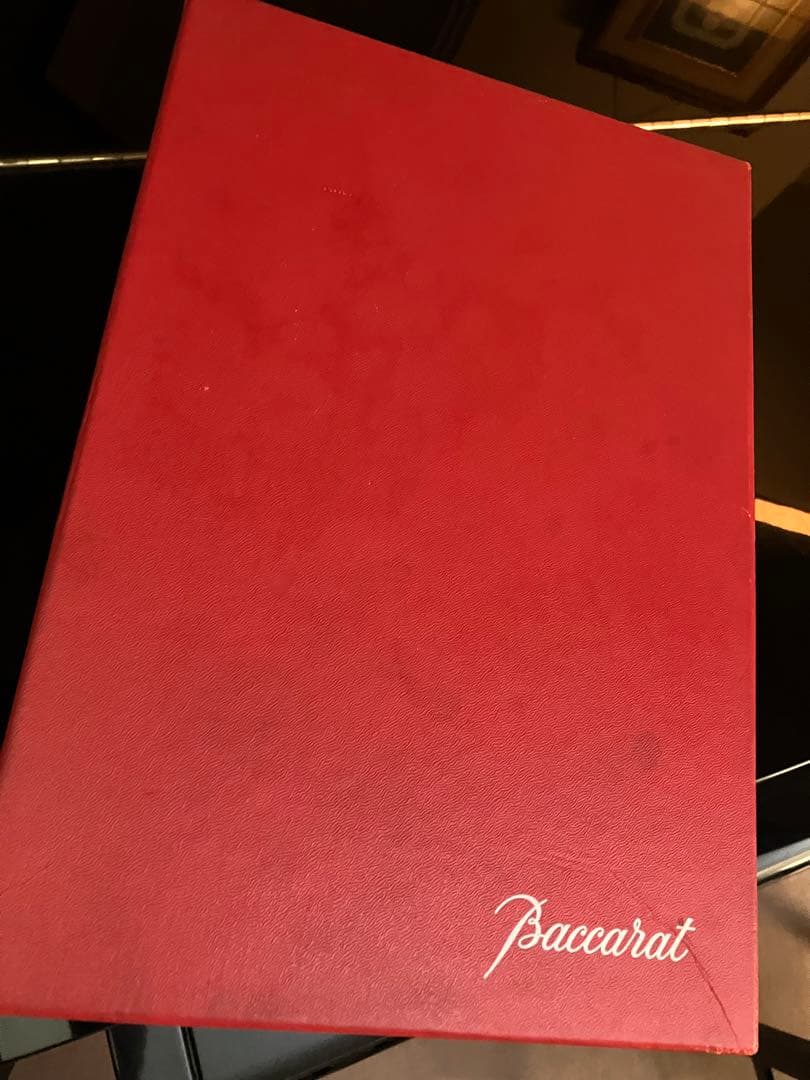 Baccarat 青色クリスタル neptune ビンテージ