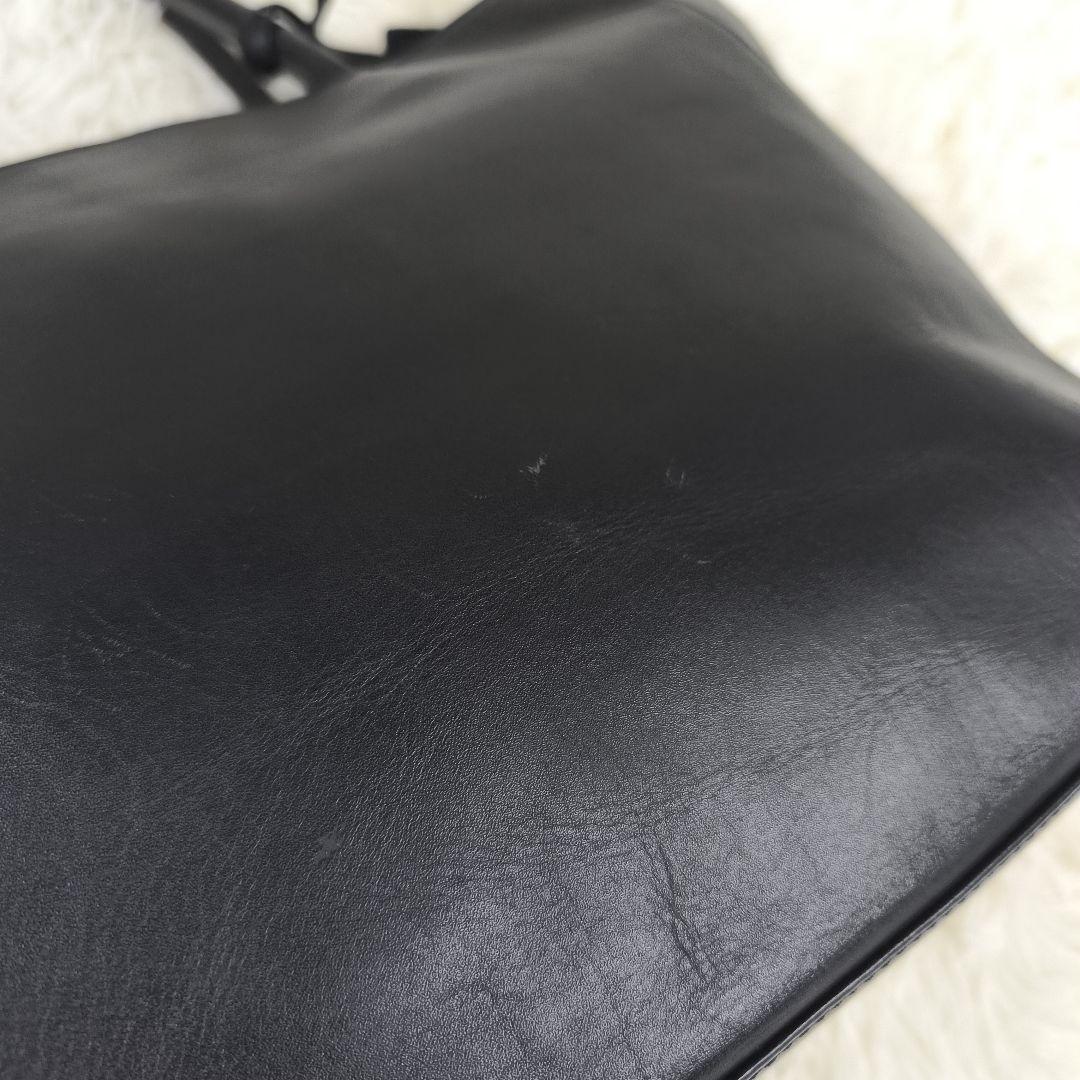 ✨美品✨ グリーンレーベルリラクシング トートバッグ レザー 肩掛け A4可 紺