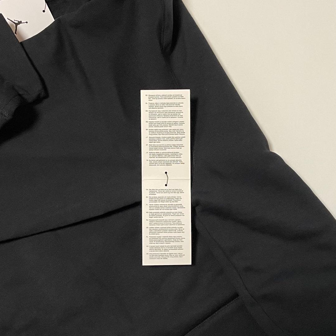 Supreme × Jordan パーカー　Ｌサイズブラック　新品