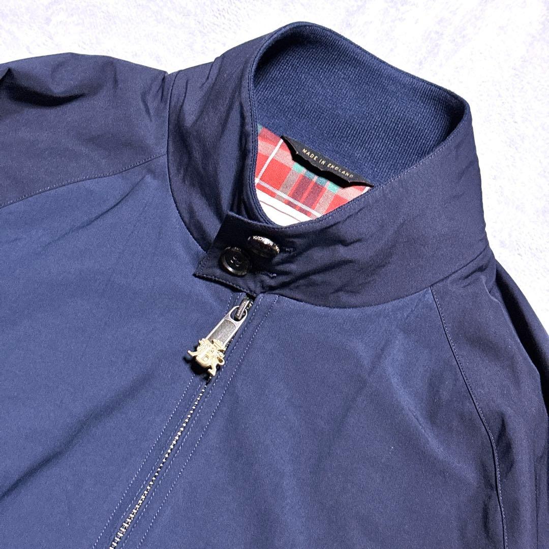バッヂ付き【未使用】バラクータ ハリントンジャケット G9 38 ネイビー