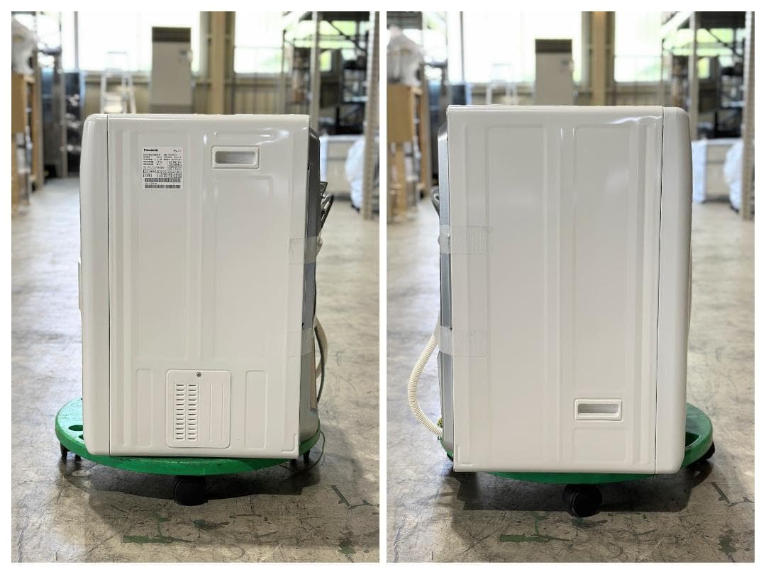 パナソニック 衣類乾燥機 NH-D503-W 容量5.0kg 左開 2023年製