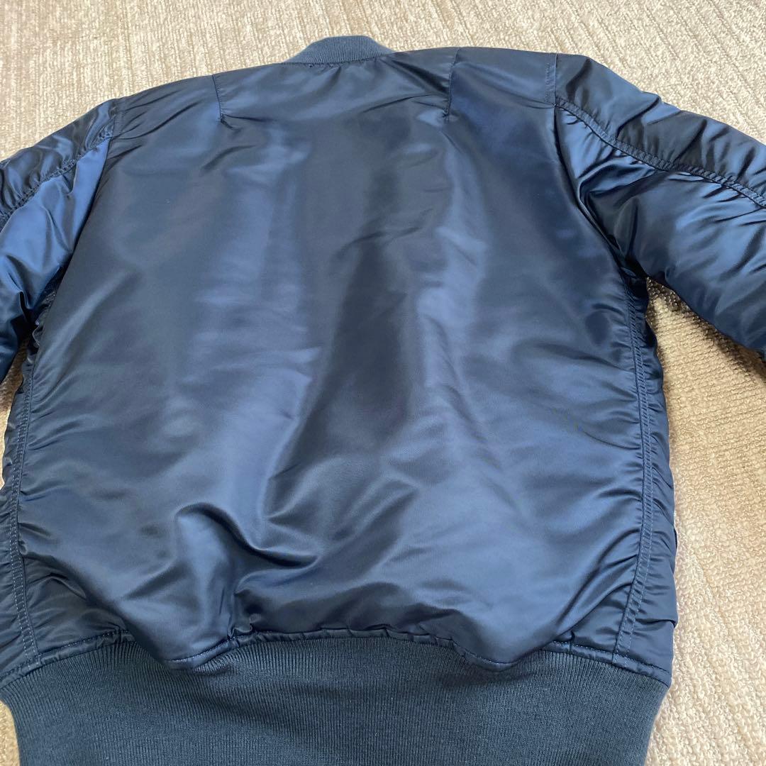 MA-1 フライトジャケットALPHA ネイビーS超美品