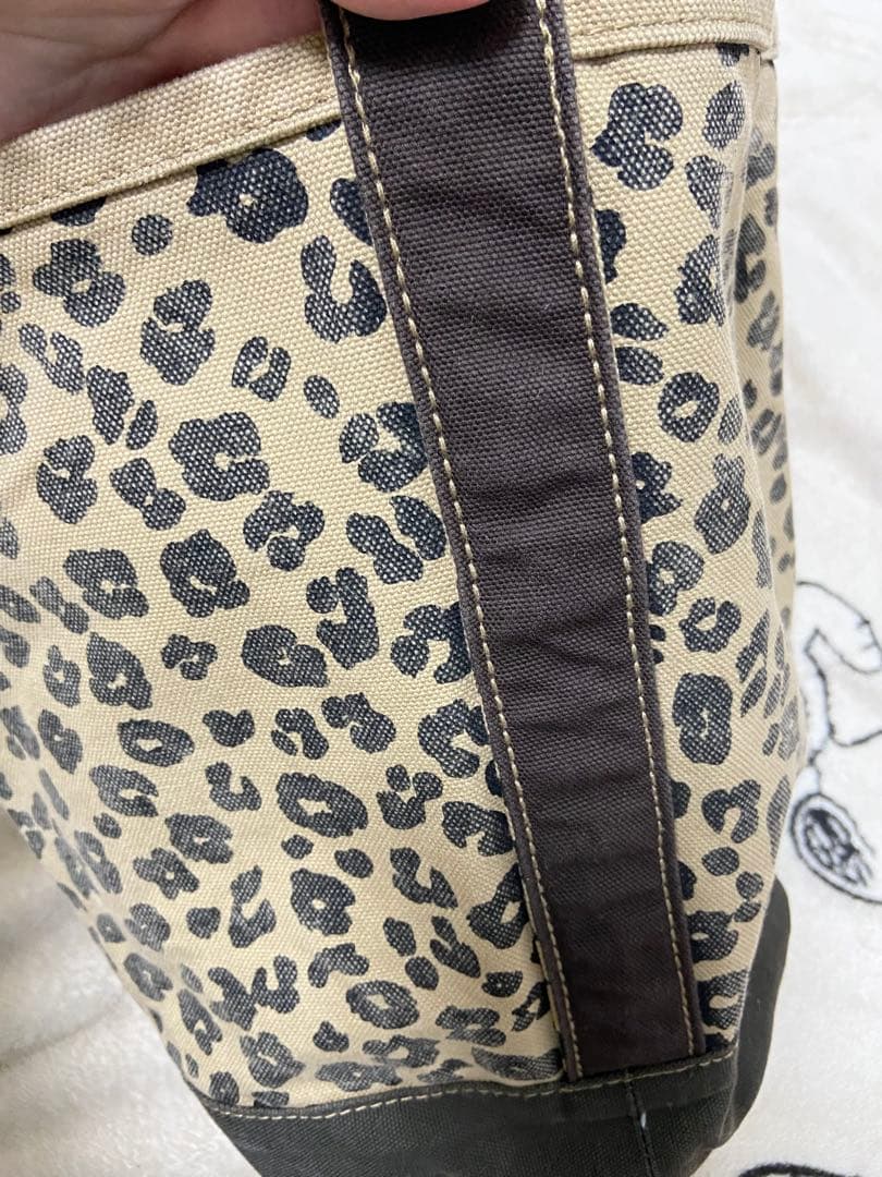 ハグオーワー　ワンハンドルバケツバッグ　ヒョウ柄　ブラウン　未使用品♡