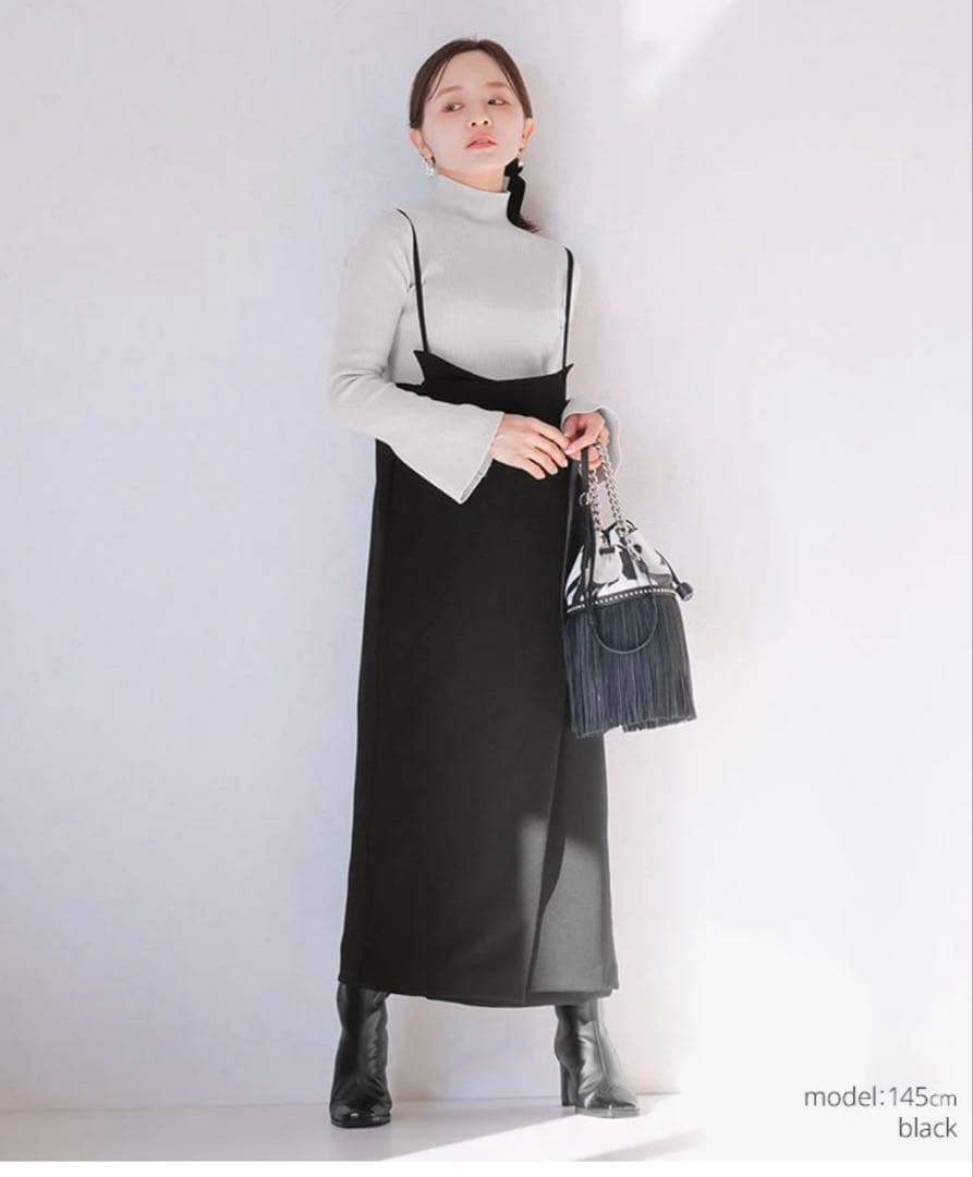 田中亜希子 unliens アンリアン iライン サロペットスカート