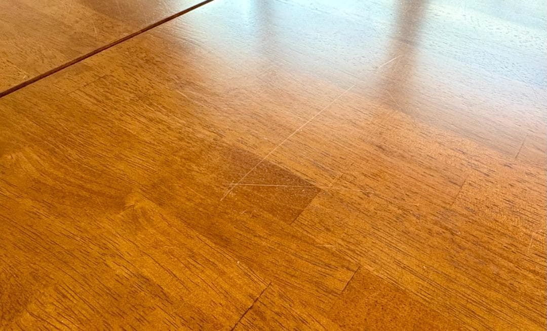 KANADEMONO ラバーウッド チークブラウン テーブル 300*100cm