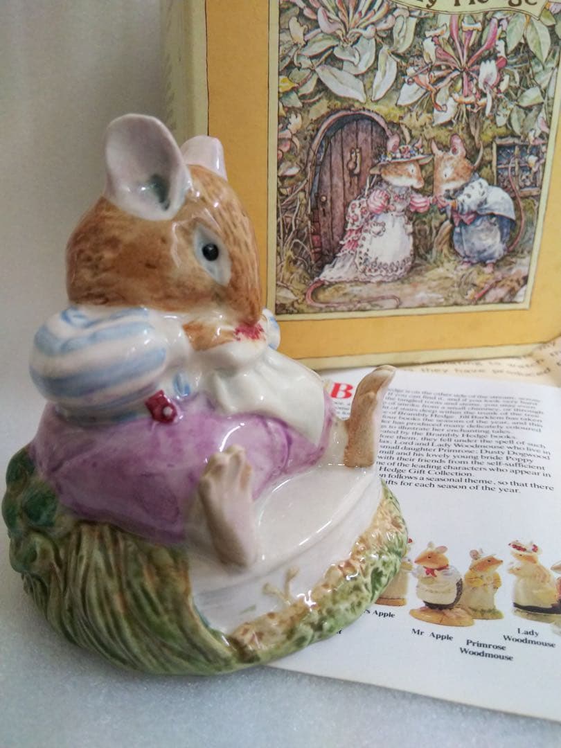 ロイヤルドルトン 希少ブランブリーヘッジ MR.TOADFLAX