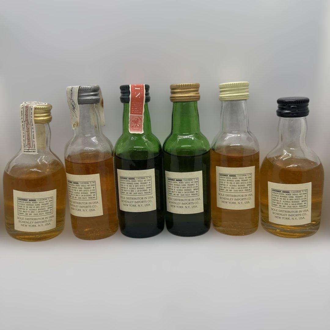 クラッシック　モルト　スコッチウイスキー ミニボトルセット