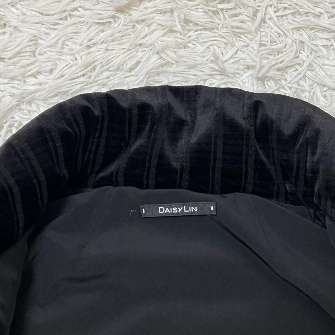 スズランデイジーリン for フォクシー ダウンベスト ベロア　ブラック