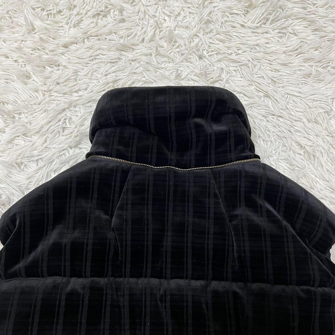 スズランデイジーリン for フォクシー ダウンベスト ベロア　ブラック