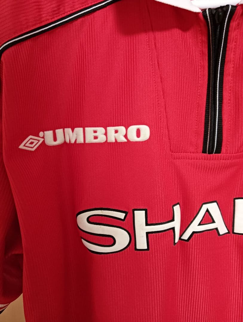 正規品　98-00 マンチェスター・ユナイテッド ユニフォーム　L