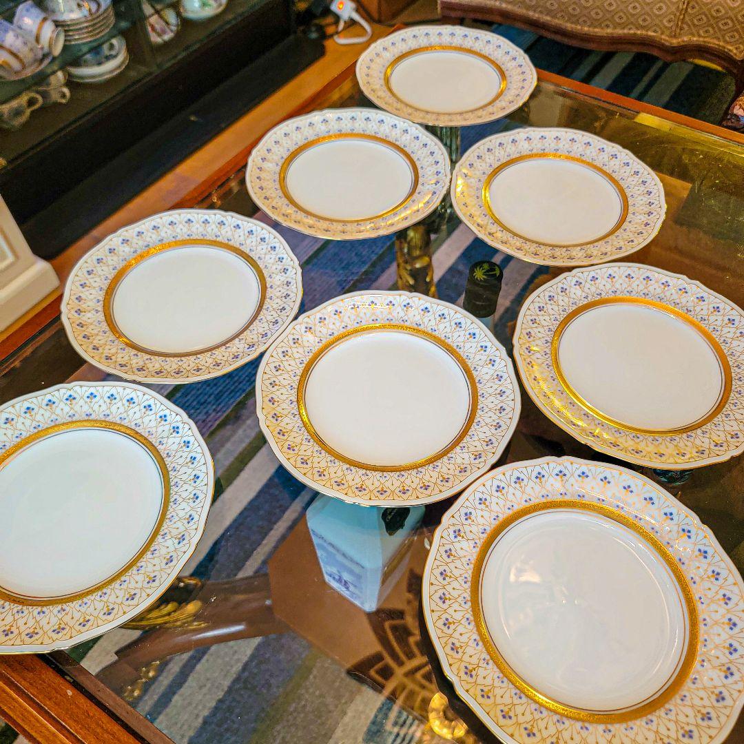 The Okura　スイートメモリー　18cmケーキ皿8枚セット