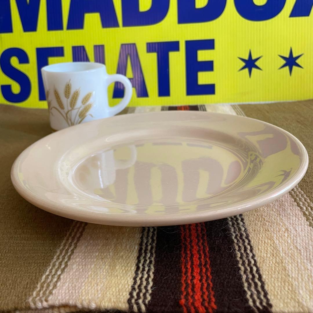 貴重！40s〜50s大皿プレート磁器レストランウェア　ダイナーUSAヴィンテージ