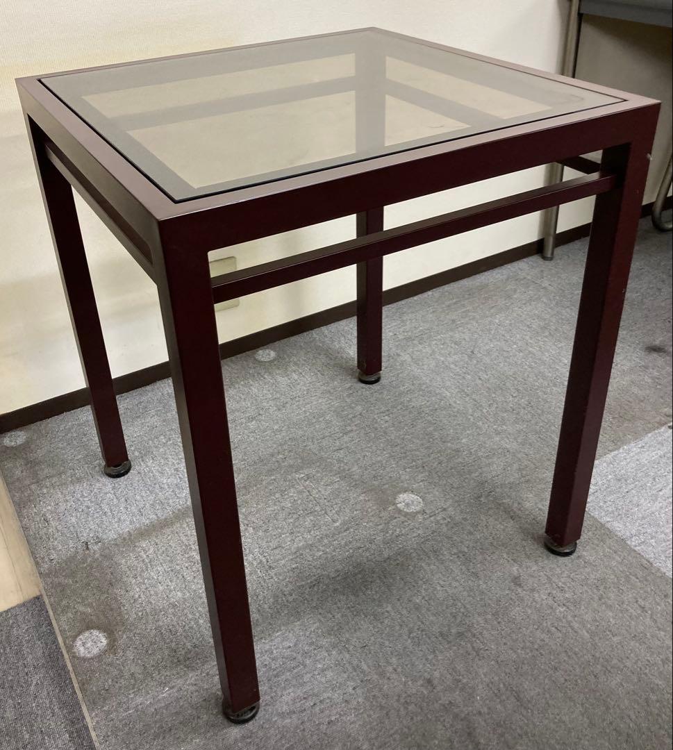 Noritake ガラストップのディスプレイテーブル