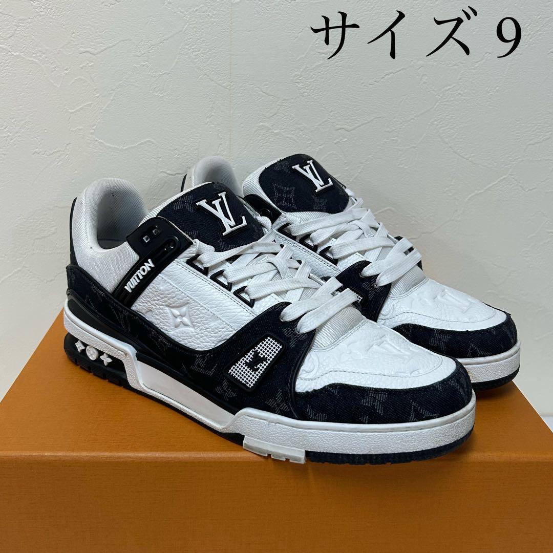 LOUIS VUITTON ルィヴィトン LVトレイナー ライン スニーカー