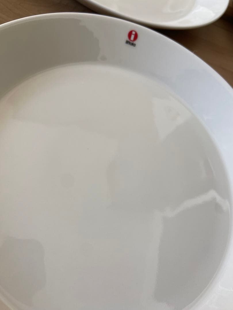 新品✨イッタラ　ティーマ　プレート　ホワイト4枚 23cm