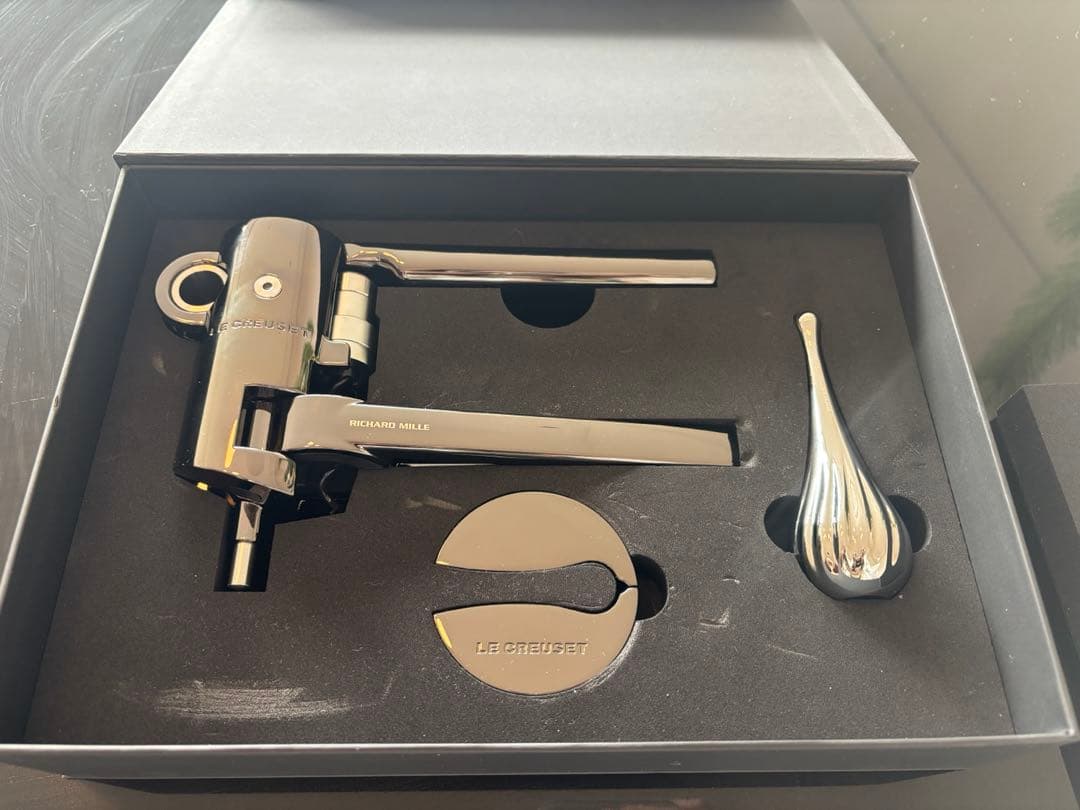 【レア】リシャールミル　LE CREUSETコラボ　ワインオープナー　ノベルティ
