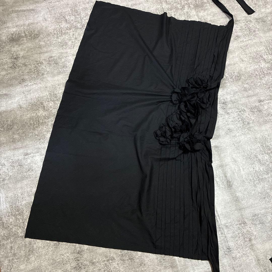 tricot COMME des GARÇONS 立体モチーフ花　巻きスカート