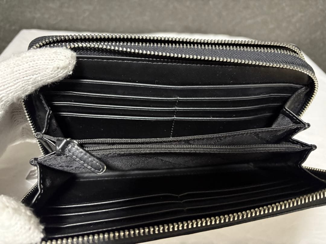 最終値下げ⭐︎マイケルコース　オーガナイザーMK総柄　レザー財布　ウォレットバッグ