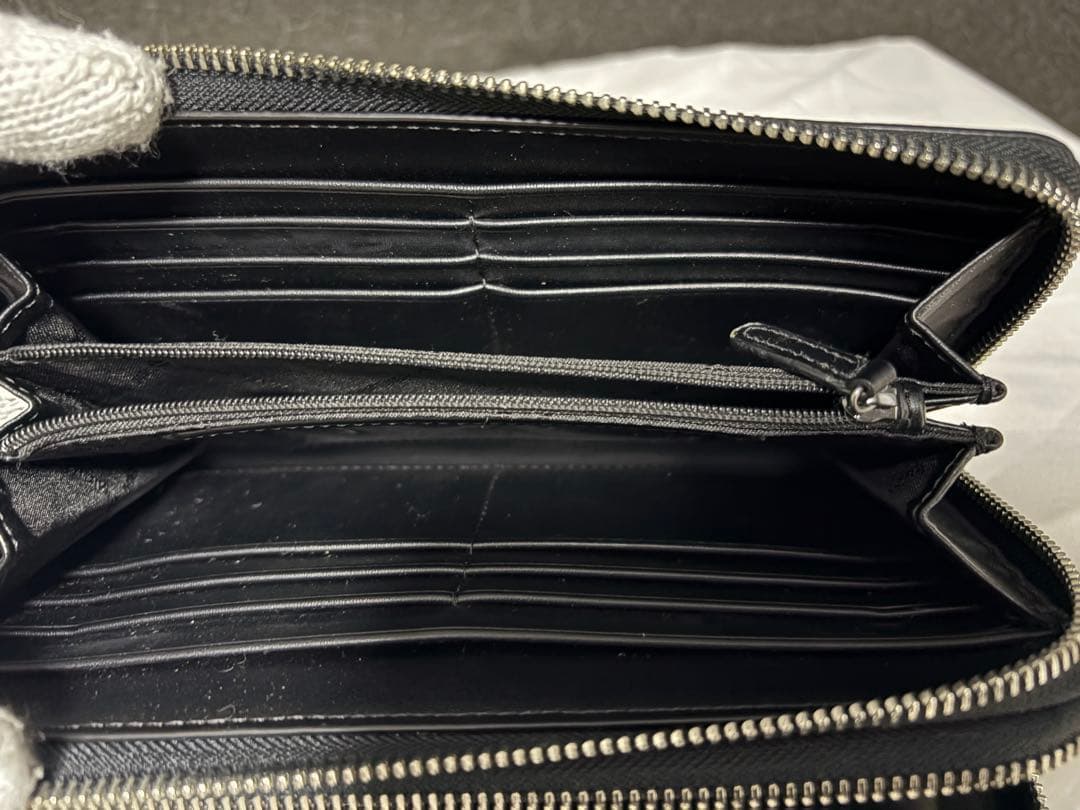 最終値下げ⭐︎マイケルコース　オーガナイザーMK総柄　レザー財布　ウォレットバッグ