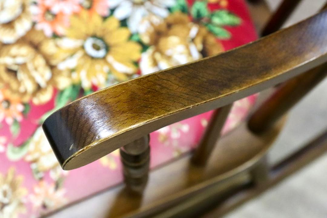 GMGS241○飛騨の家具 ヒダ ダイネット ロッキングチェア 揺り椅