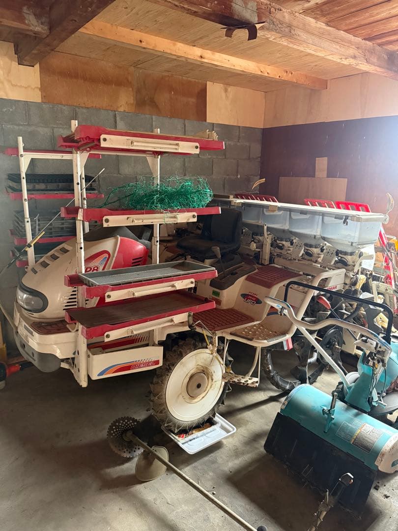 ヤンマー　田植えき　8条植え　ディーゼル