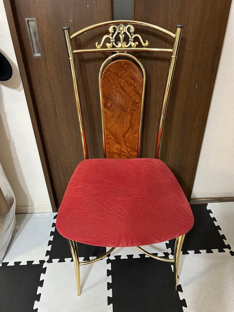 美品　スペイン製　アイアンダイニングチェア　アンティーク ヨーロッパ