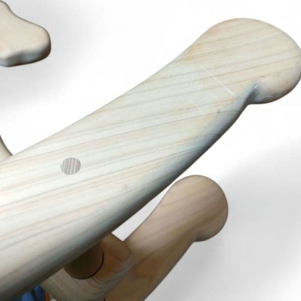 【皇室ご愛用】山のくじら舎 ハイヨー 木馬 ひのき 木製 もくば 国産 天然木