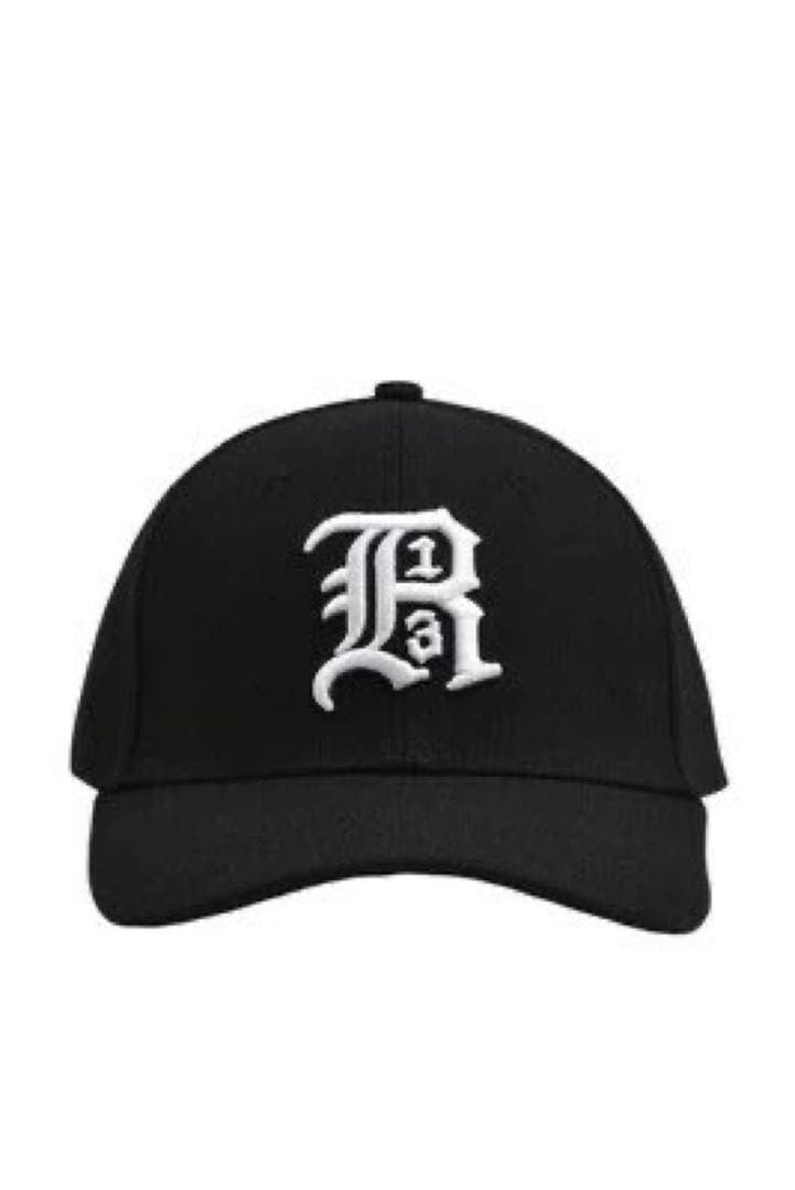 R13 (アールサーティーン) フロントロゴ刺繍 ベースボールキャップ 帽子