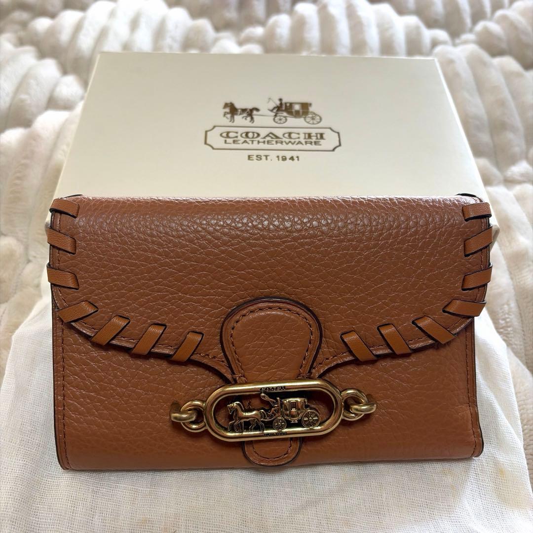 COACH ジェイド ミディアム エンベロープ ウォレット 折り財布