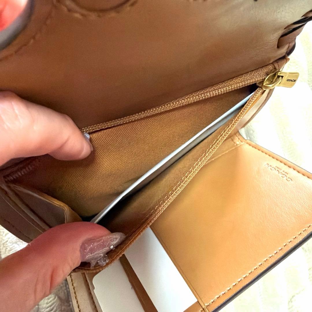 COACH ジェイド ミディアム エンベロープ ウォレット 折り財布