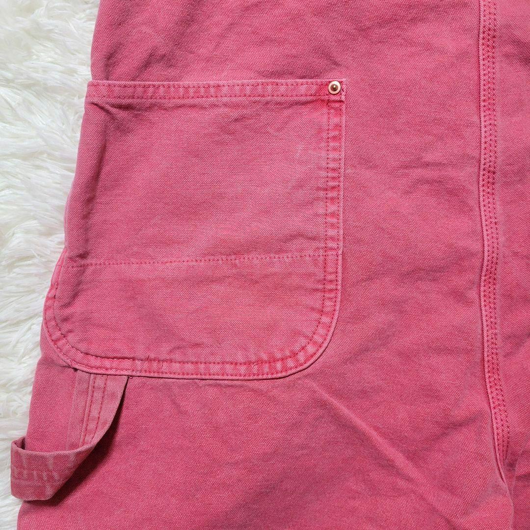 MARET マレ♡オーガニックダックワークONワークオーバーオール ピンク