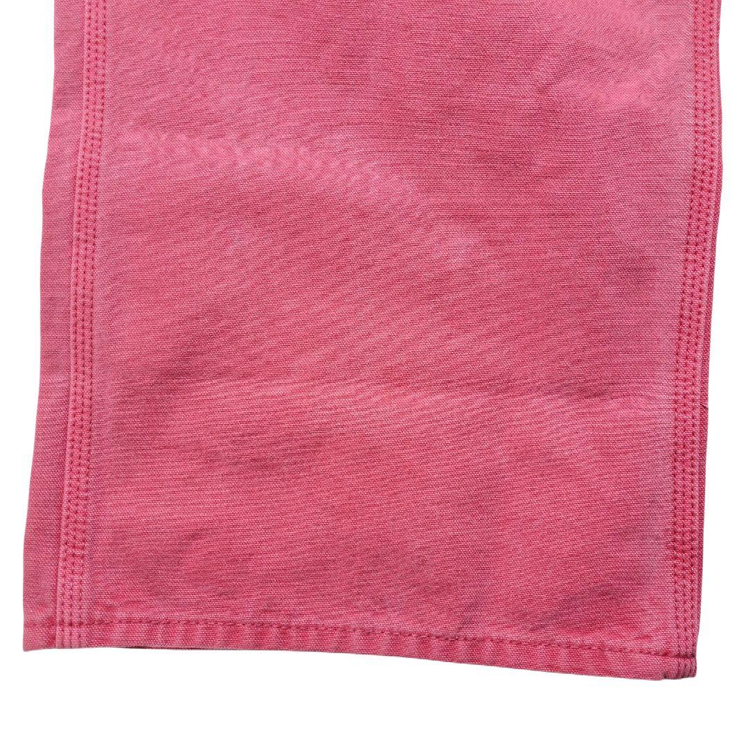 MARET マレ♡オーガニックダックワークONワークオーバーオール ピンク