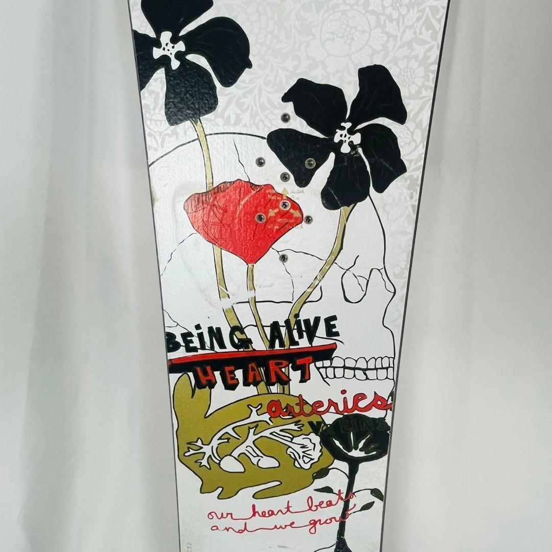 【良品】BURTON ALPHA 142cm スノーボード 板