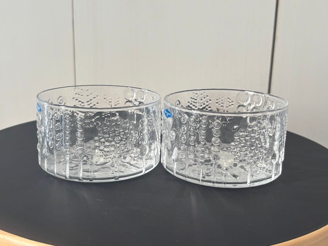 イッタラ FLORA フローラ　クリア　ボウル　10cm 2個セット