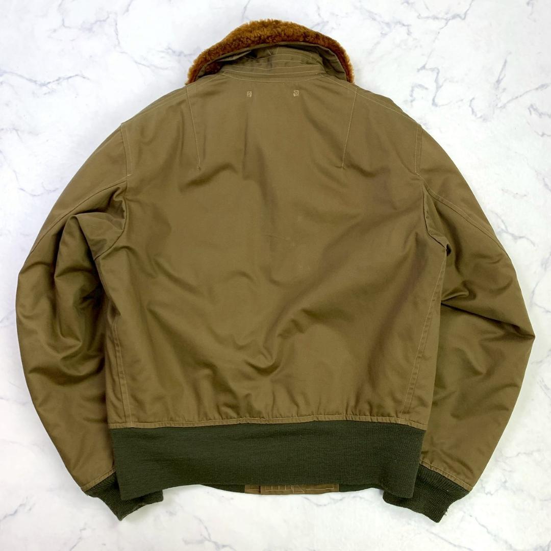 40s復刻 フェローズ B-15A フライトジャケット カーキ 38　E105