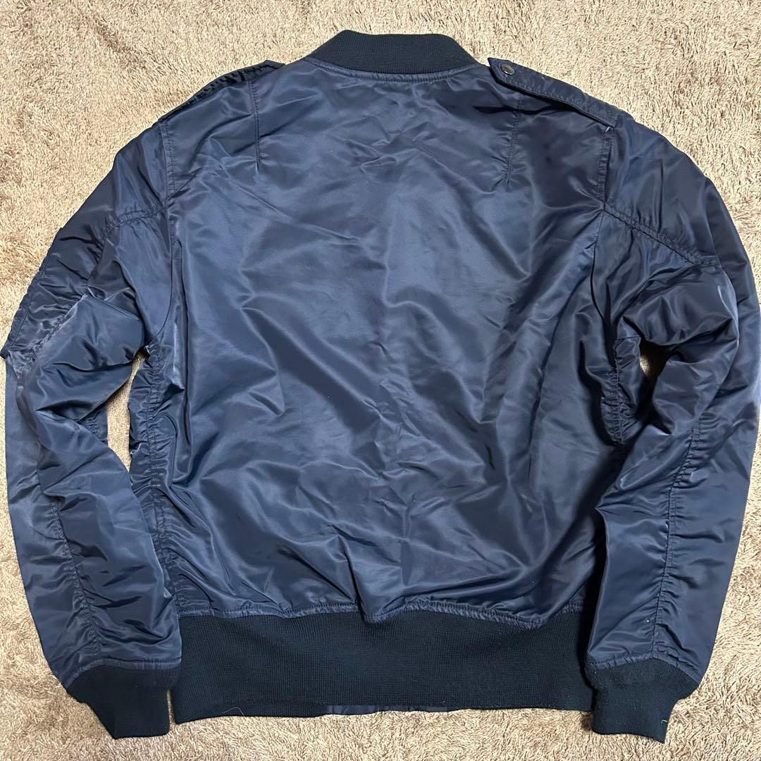 AVIREX　フライトジャケット　MA-1 ネイビー