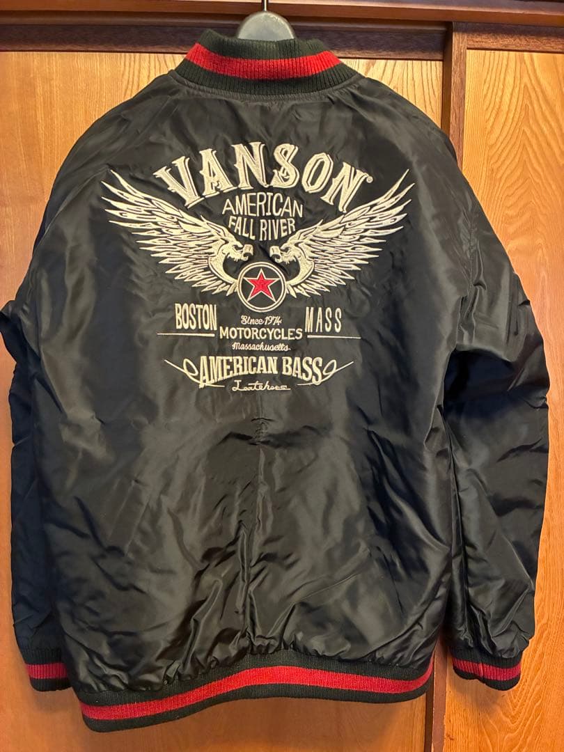 【新品】VANSON リバーシブル スカジャン サイズXL