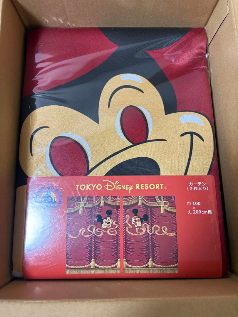 東京ディズニーリゾート ミッキーマウスレビュー カーテン