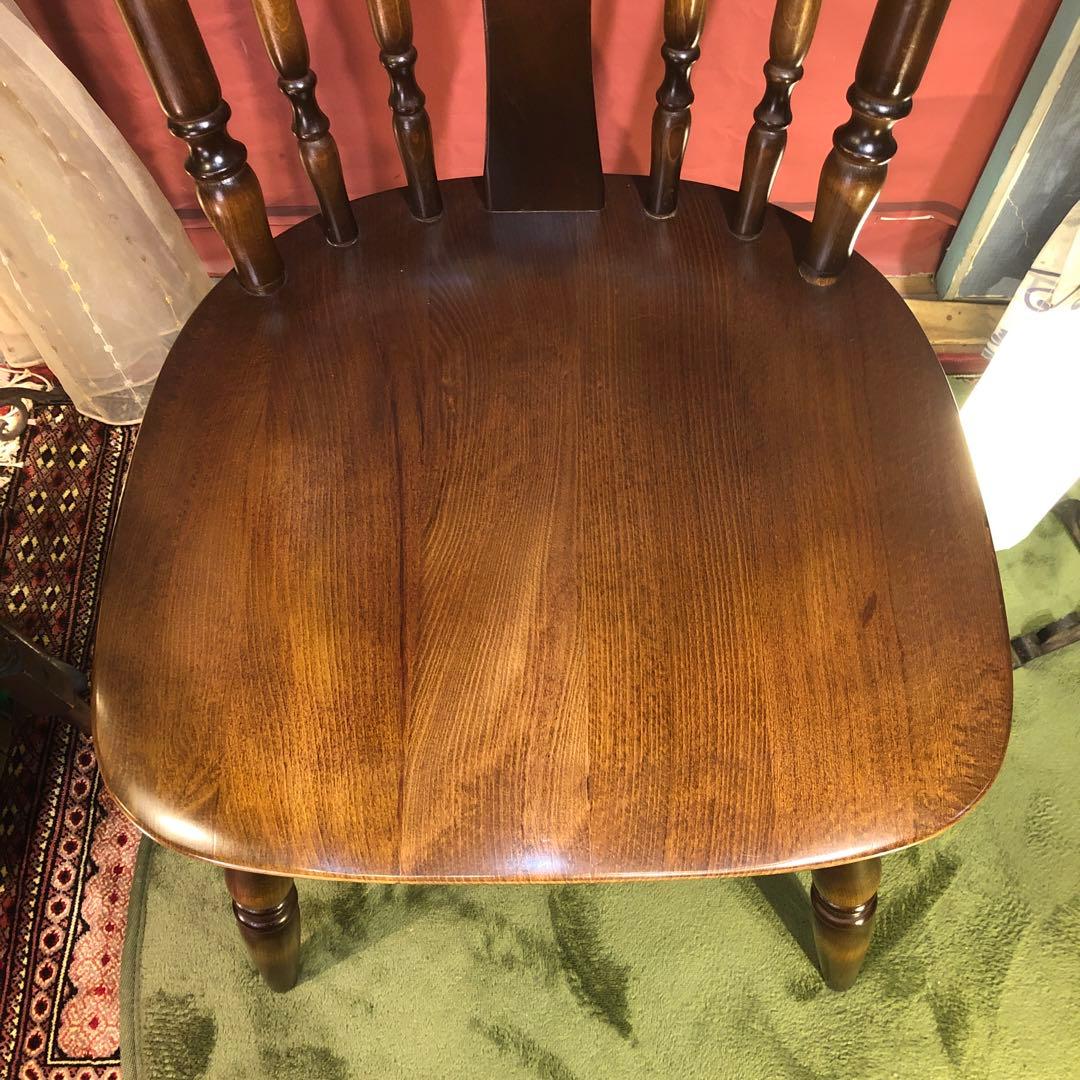 あっちゃん55 キツツキマーク　ヴィンテージ ウィングバックたチェア