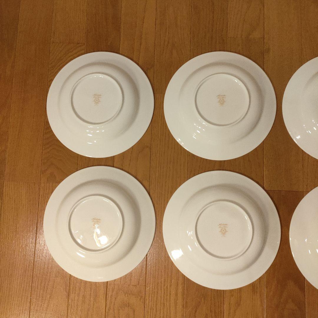 Noritake ノリタケ ホワイト 平皿 6枚セット 約23cm ①